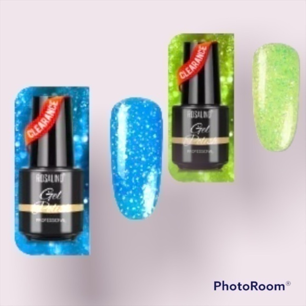 2 Brand new bottles of gel polish